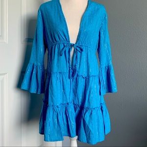 NWT Blue Island swim cover - women’s SZ SM